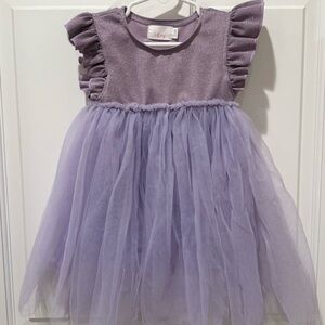 Mila & Rose Lavender Shimmer Tutu Dress
